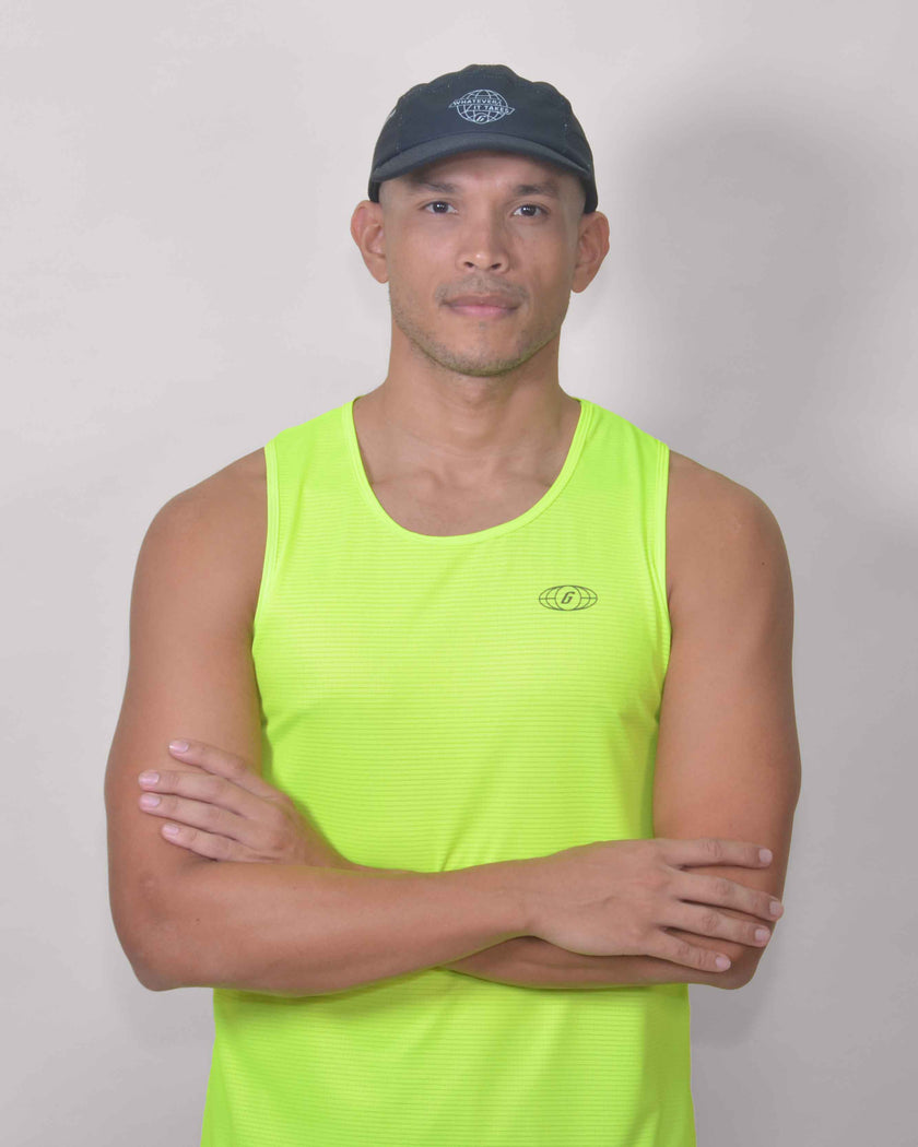CAMISILLA RUNNING GREEN FLOW