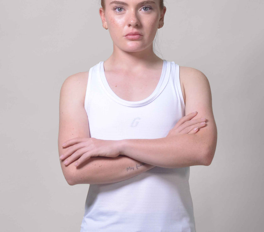 CAMISILLA RUNNING WHITE
