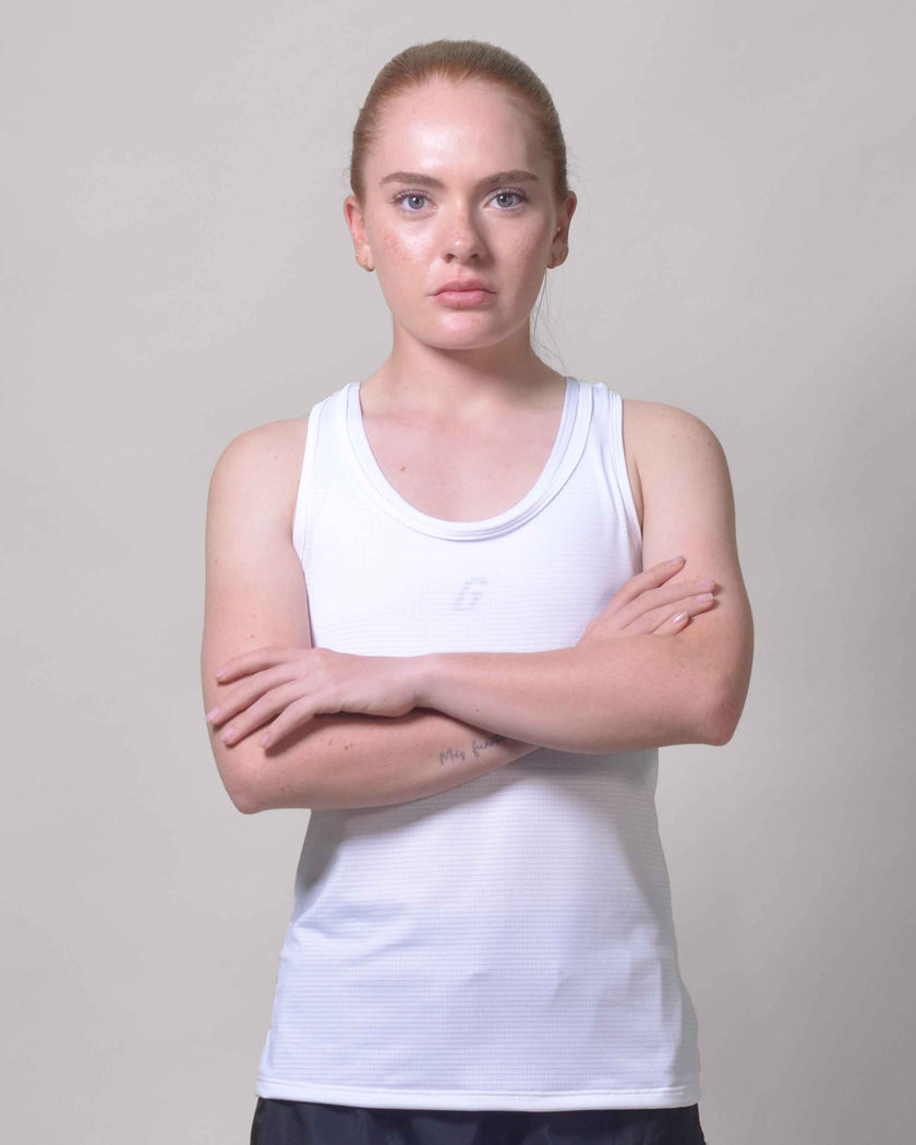 CAMISILLA RUNNING WHITE