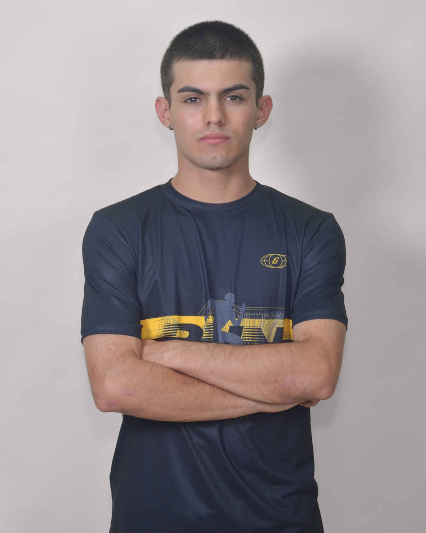 CAMISETA RUNNING BLACK RUN