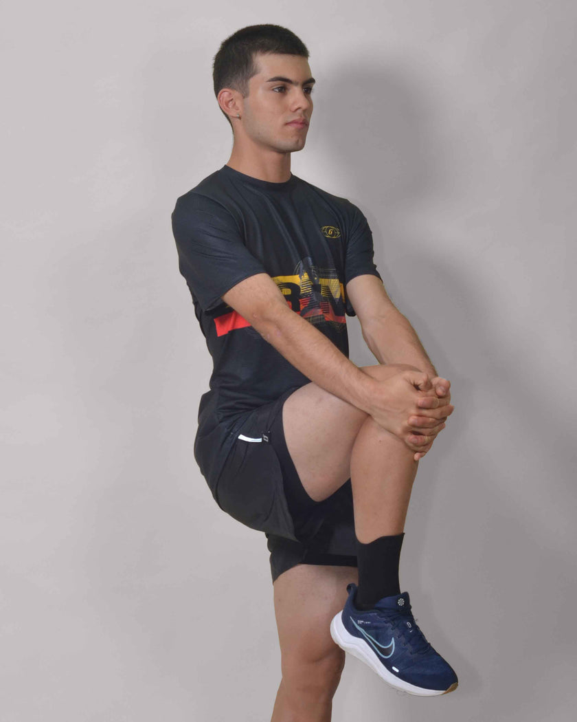 CAMISETA RUNNING BLACK RUN
