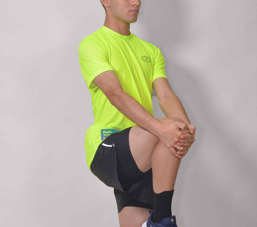 CAMISETA RUNNING GREEN FLOW