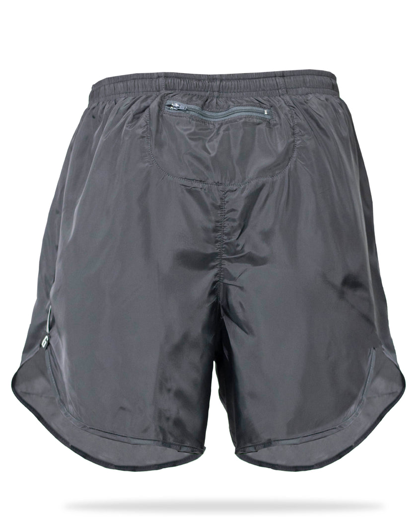 PANTALONETA RUNNING CON BOLSILLO GRIS - Gavia