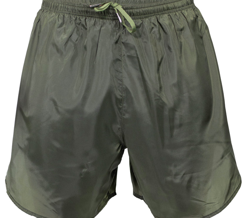 PANTALONETA RUNNING CON BOLSILLO VERDE MILITAR - Gavia