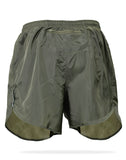 PANTALONETA RUNNING CON BOLSILLO VERDE MILITAR