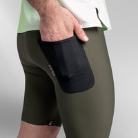 Short de Running Largo Sin Costuras