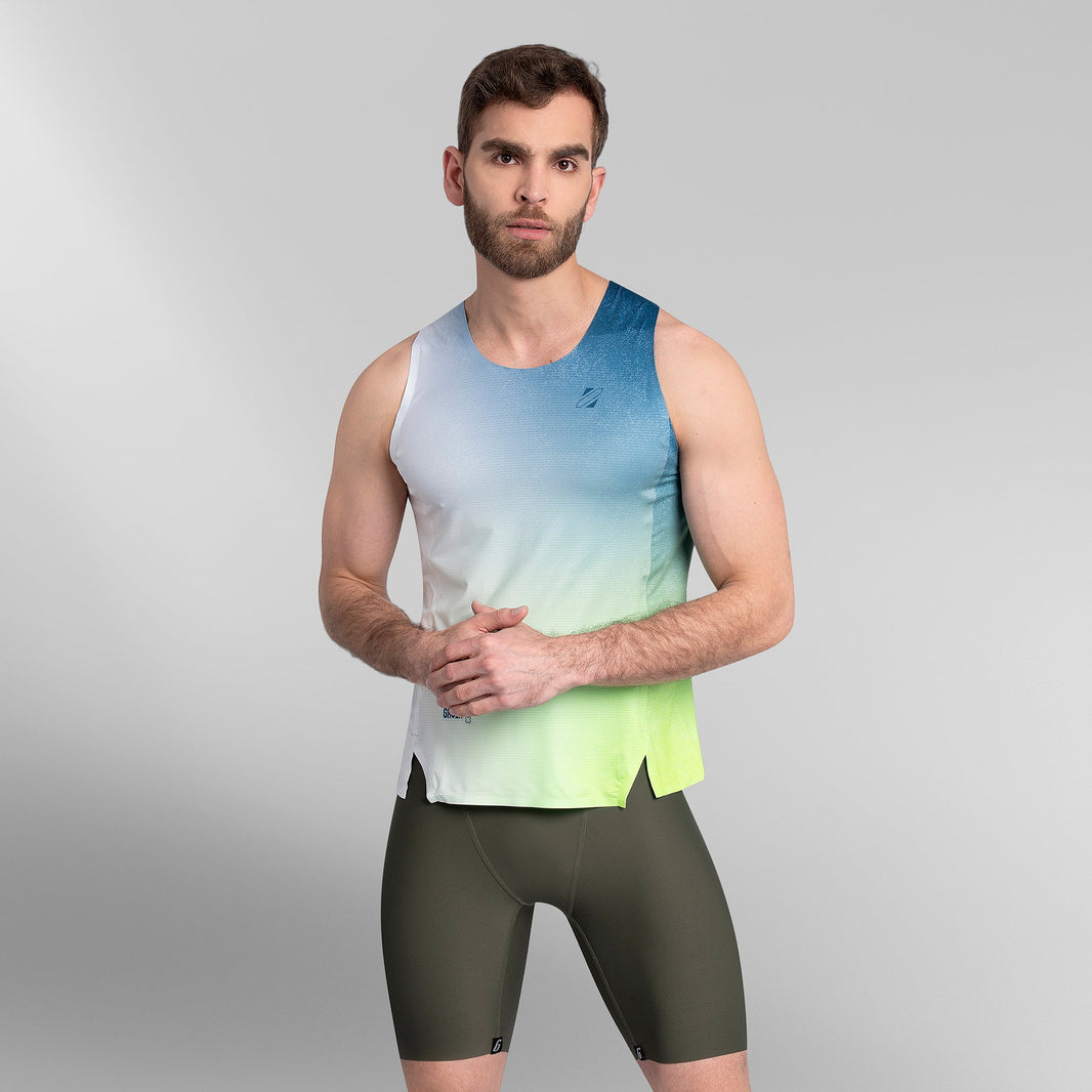 Short de Running Largo Sin Costuras