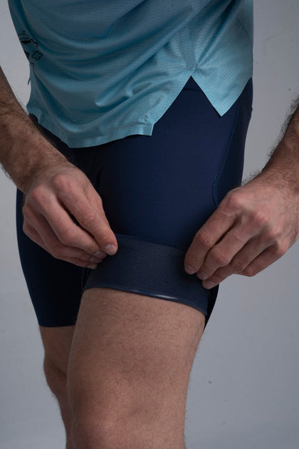 Short de Running Largo Sin Costuras