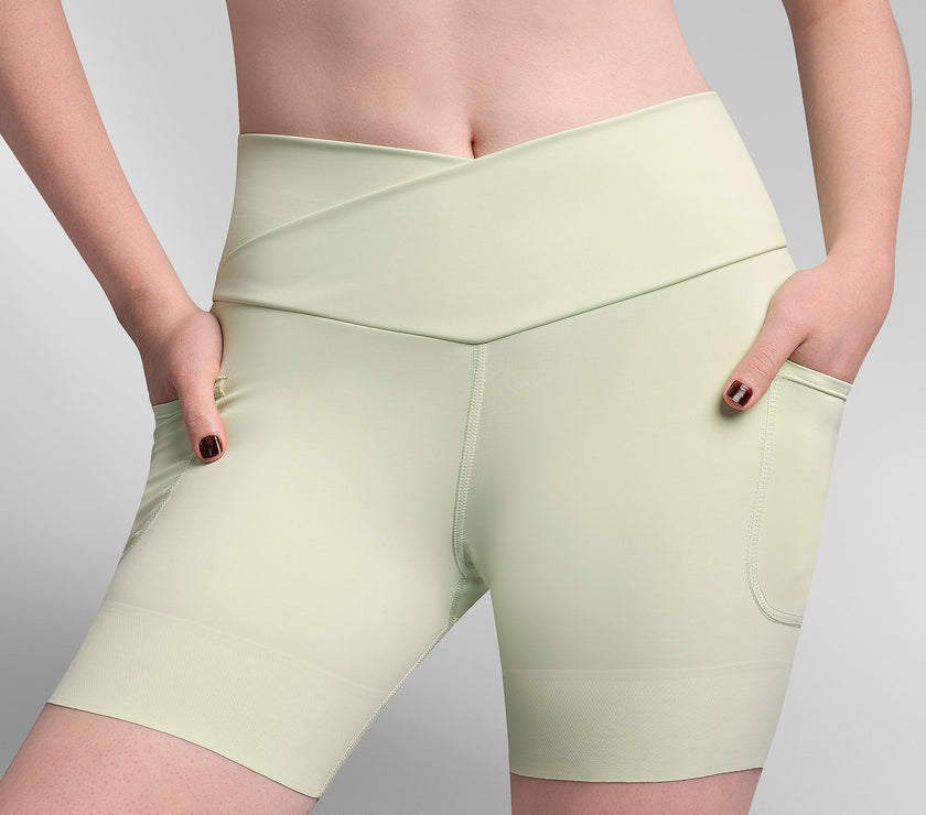 Short de Running Largo Sin Costuras