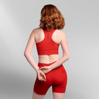 Short de Running Largo Sin Costuras