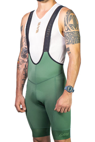 BIB 35 SP PANTALONTEA DE CICLISMO PAD ITALIANO VERDE