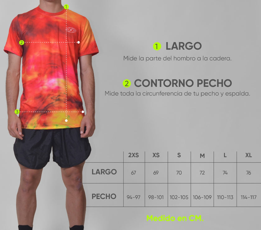 CAMISETA RUNNING BRIX RED