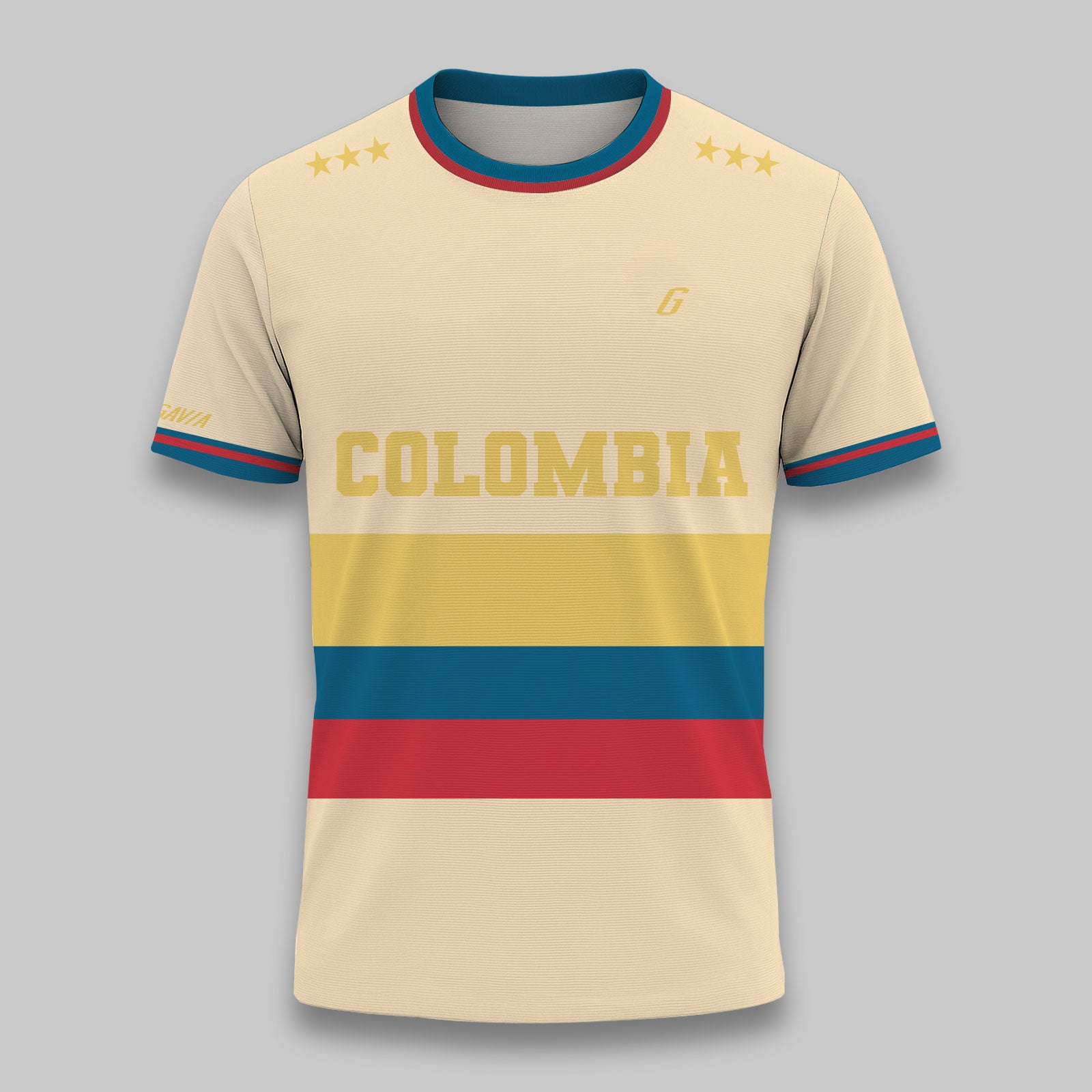 TSHIRT COLOMBIA 35SP BEIGE HOMBRE