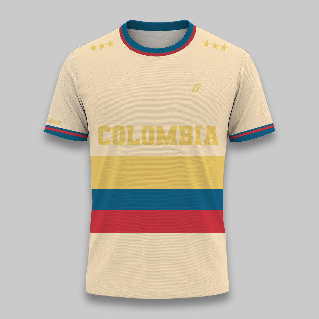 TSHIRT COLOMBIA 35SP BEIGE HOMBRE