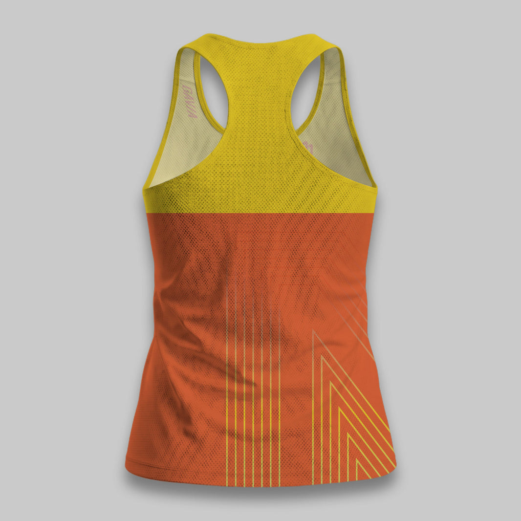 RAGNARK WOMEN'S YELLOW 65SP HEAT-SEALED TANK TOP