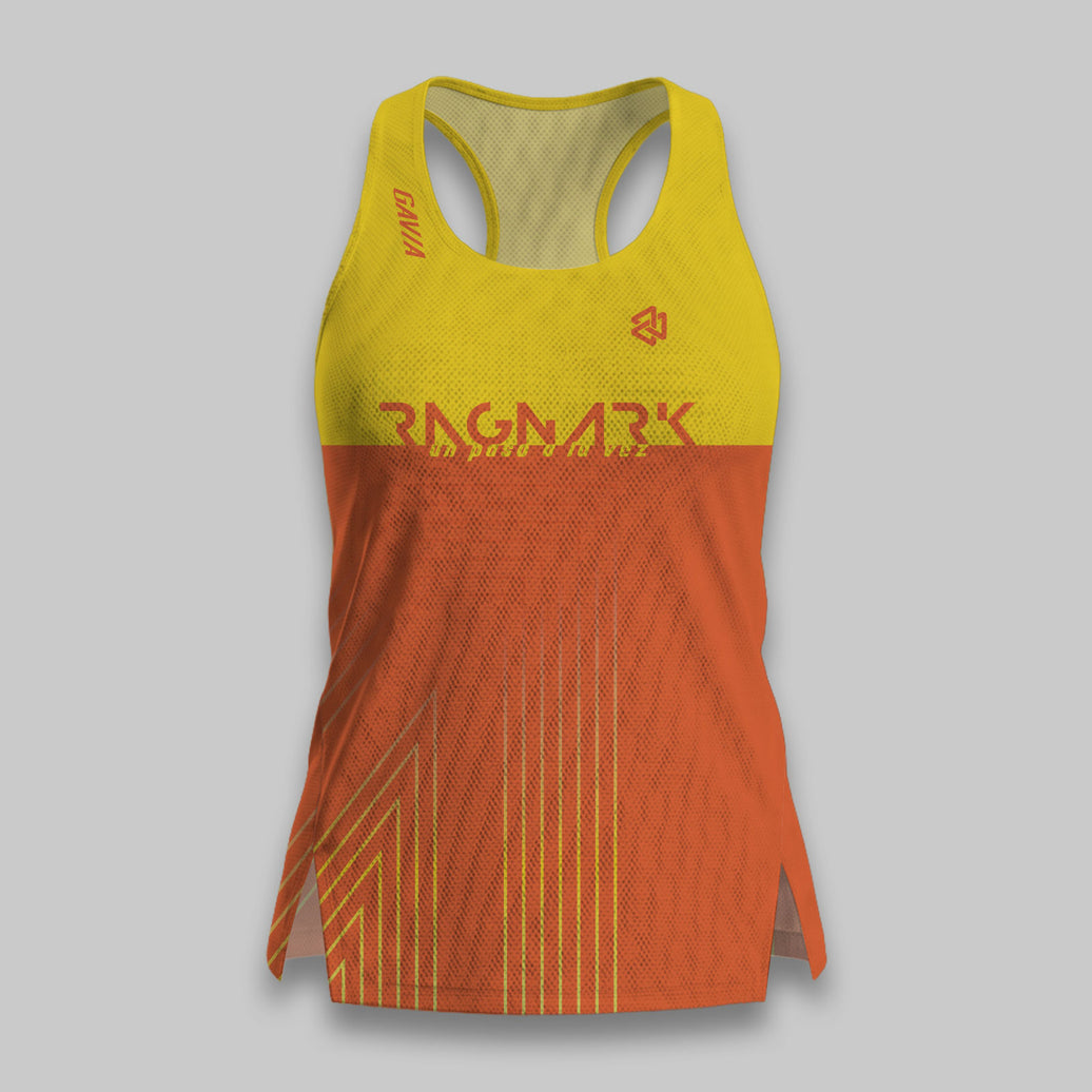 RAGNARK WOMEN'S YELLOW 65SP HEAT-SEALED TANK TOP