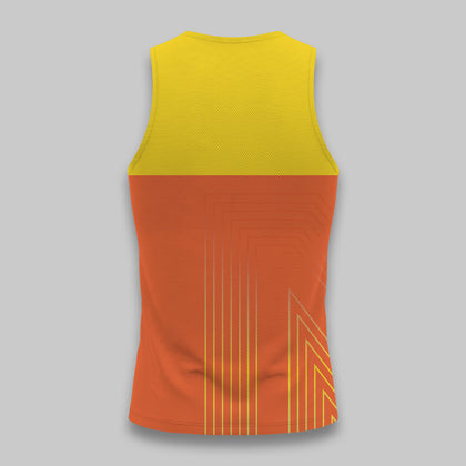 MEN'S RAGNARK YELLOW 65SP HEAT-SEALED SLEEVELESS T-SHIRT