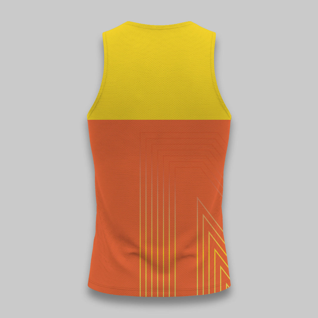 MEN'S RAGNARK YELLOW 65SP HEAT-SEALED SLEEVELESS T-SHIRT