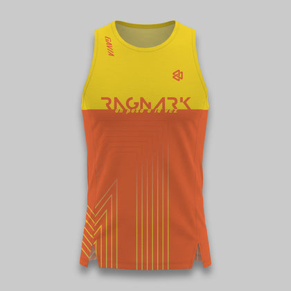 MEN'S RAGNARK YELLOW 65SP HEAT-SEALED SLEEVELESS T-SHIRT