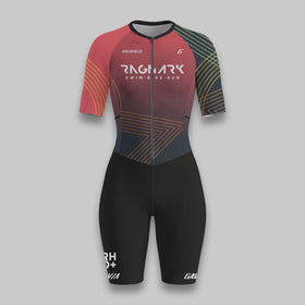 RAGNARK WOMEN'S SHORT SLEEVE TRIATHLON ONE-PIECE SUIT 65SP