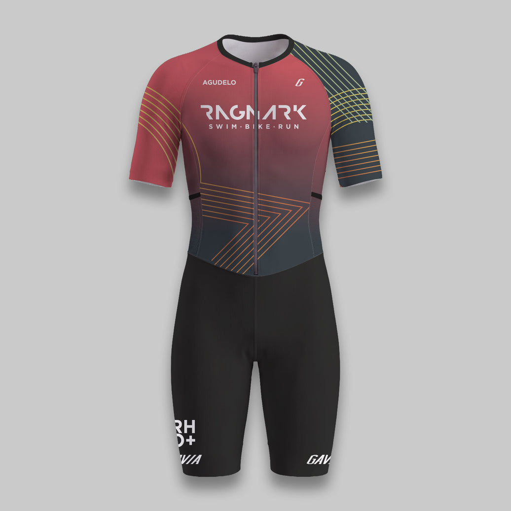 MEN'S RAGNARK SHORT SLEEVE TRIATHLON SUIT 65SP