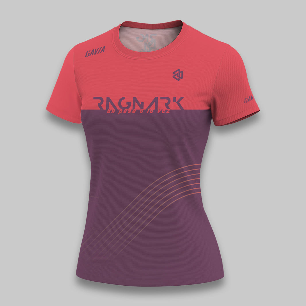 TSHIRT 65SP HEAT-SEALED RED RAGNARK WOMEN
