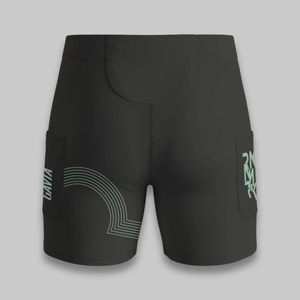 BIKER SHORTS WITH SIDE POCKETS