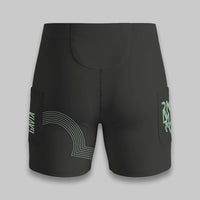 BIKER SHORTS WITH SIDE POCKETS