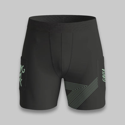 BIKER SHORTS WITH SIDE POCKETS
