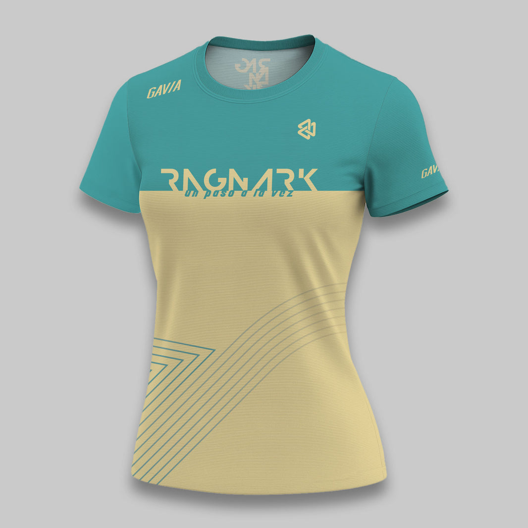 TSHIRT 65SP TERMOSELLADA RAGNARK AZUL MUJER