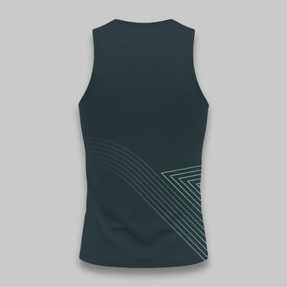RAGNARK MEN'S GREEN THERMOSEALED SINGLET 65SP