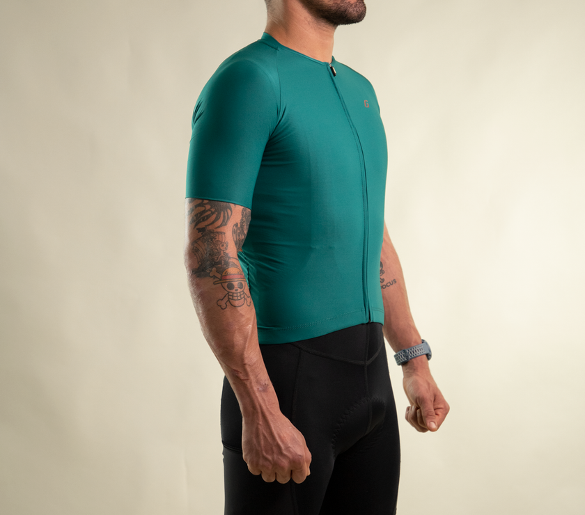 JERSEY 55 SP MANGA CORTA PURE NATURE VERDE - Gavia