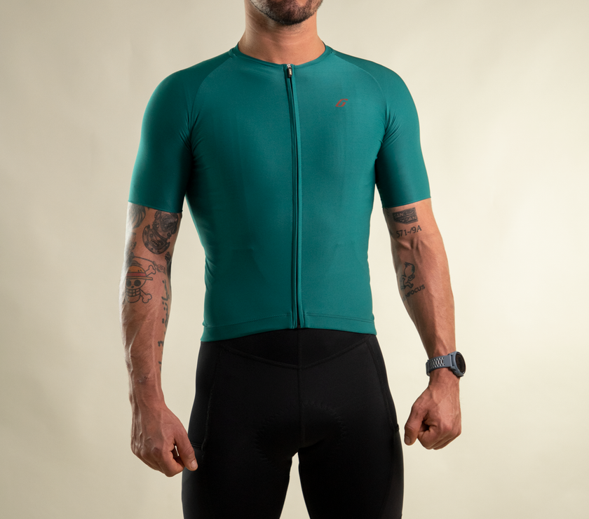 JERSEY 55 SP MANGA CORTA PURE NATURE VERDE - Gavia